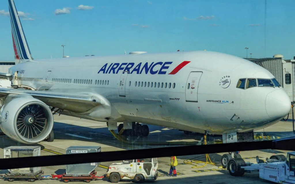 An Air France airplane