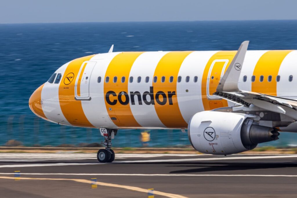 A Condor airplane